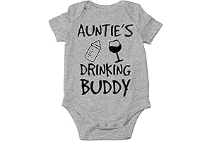 Auntie's Baby Buddy Bodysuit for Newborn Girls