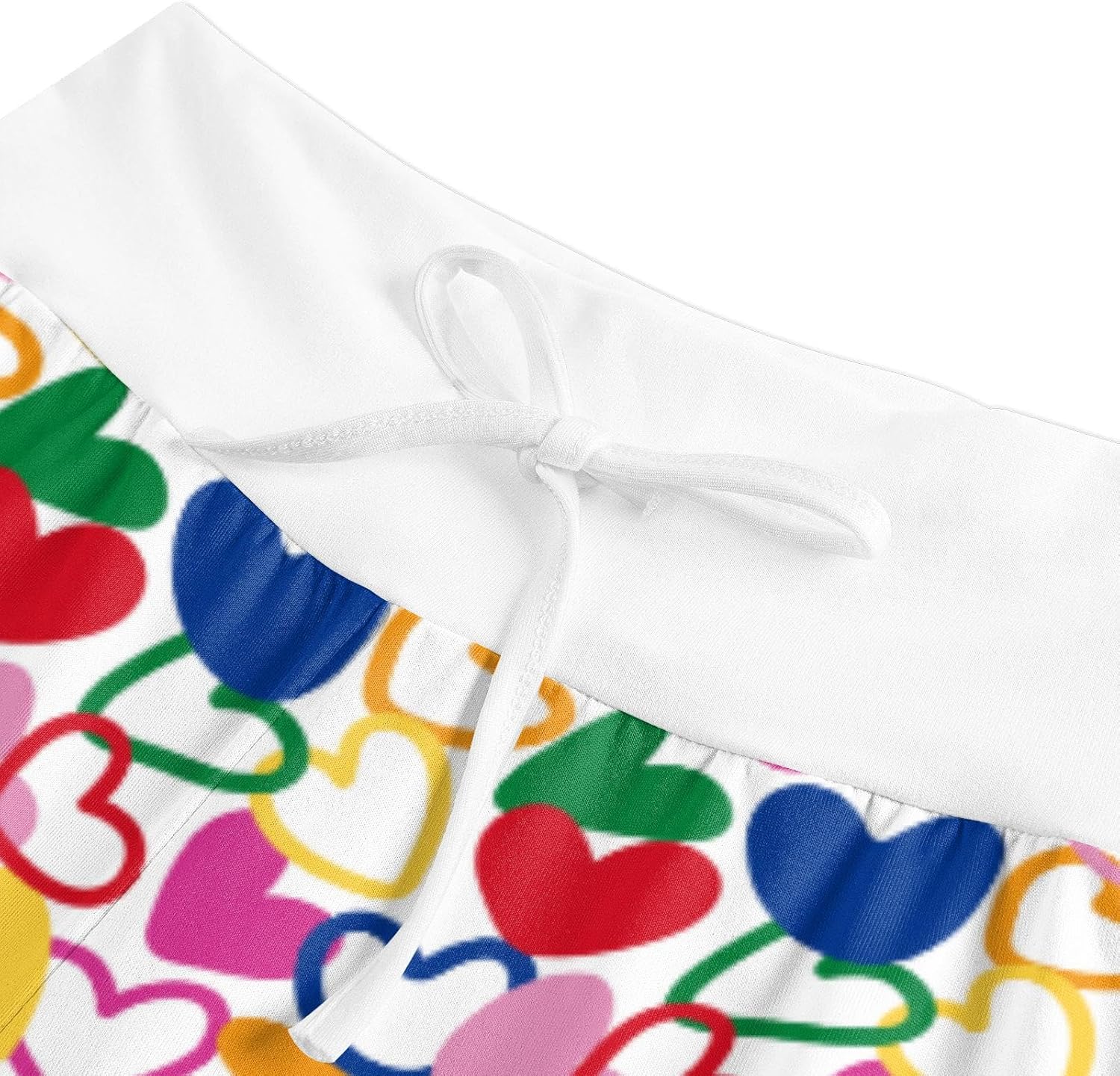 Women's Comfy Pajama Pants Casual Drawstring Stretch Wide Leg Palazzo Lounge Pants - Image 4