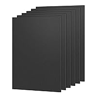 Vista 8 de Hoja de plástico ABS de 8 x 12 x 1/8 pulgadas de grosor (0.118 in), lámina termoplástica rígida negra, panel de plástico moldeable