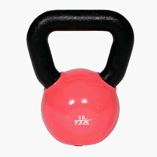 Troy Barbell & Fitness VTX Vinyl Dipped Kettlebell (18