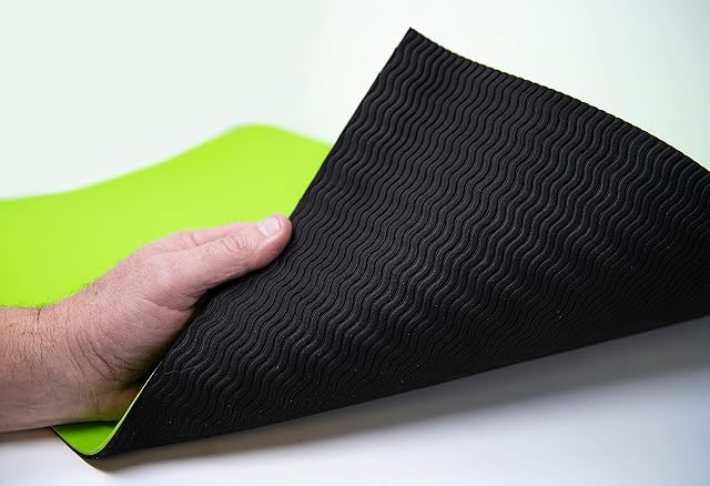 Bow Products Bench Mat BM 1824 - Flexible Tool Tray for Organizing and Tools, Parts and Small Pieces - Protects Work Benches and Tabletop Surfaces - 18" x 24"