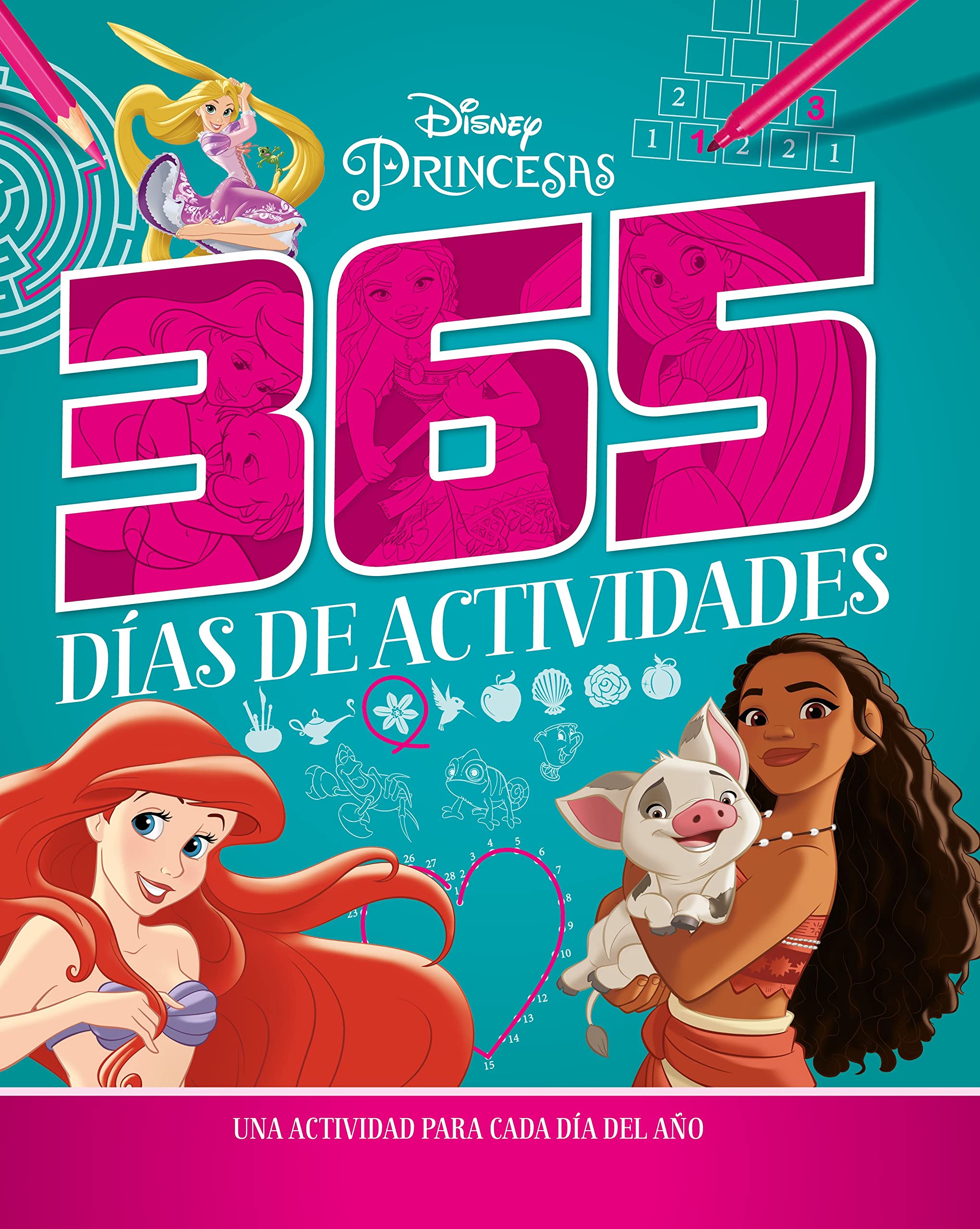 Princesas. 365 días de actividades (Disney. Princesas) Disney. 365 cuentos y actividades (Disney. Otras propiedades)