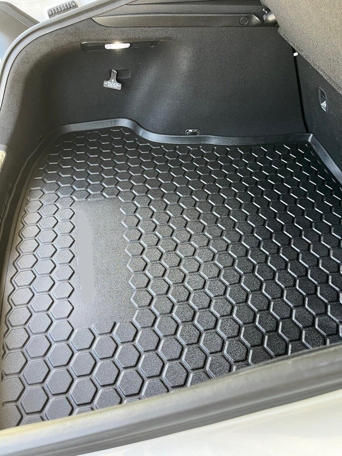 Cargo Liner - Trunk Mat for KIA Stinger 2018-2024 – Weather-Resistant Trunk Mats for Cars with Raised Lip – Non-Slip Car Trunk Mat Rubber – Easy to Install – Laser Pre-Cut Design