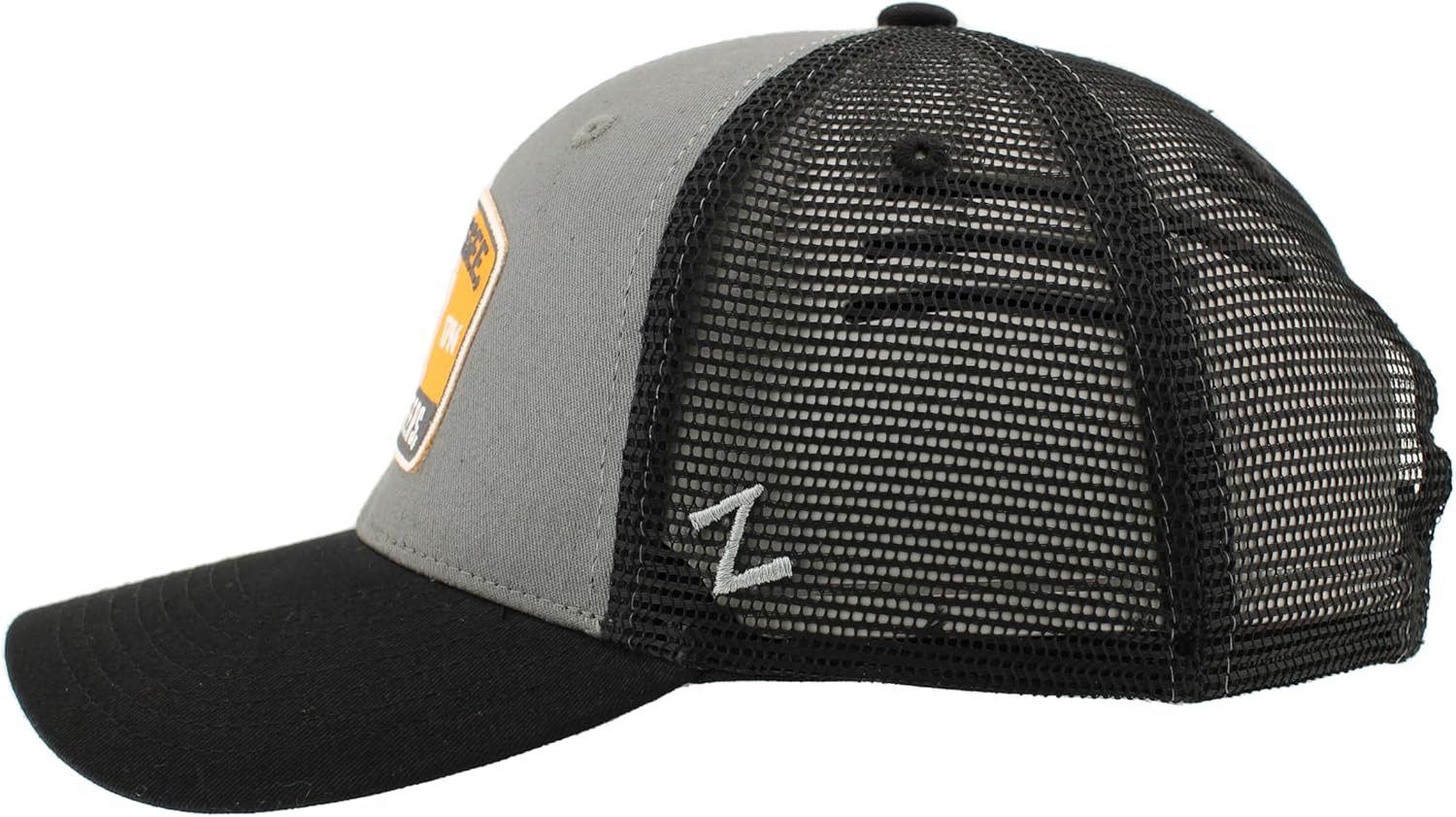 Tennessee Volunteers NCAA Officially Licensed Snapback Hat Big Rig Patch Black Gray Switchback
