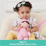 Baby GUND Sustainable Baby Doll, Plush Doll Made from Recycled Materials, for Newborns and Toddlers, Pink, 12”
