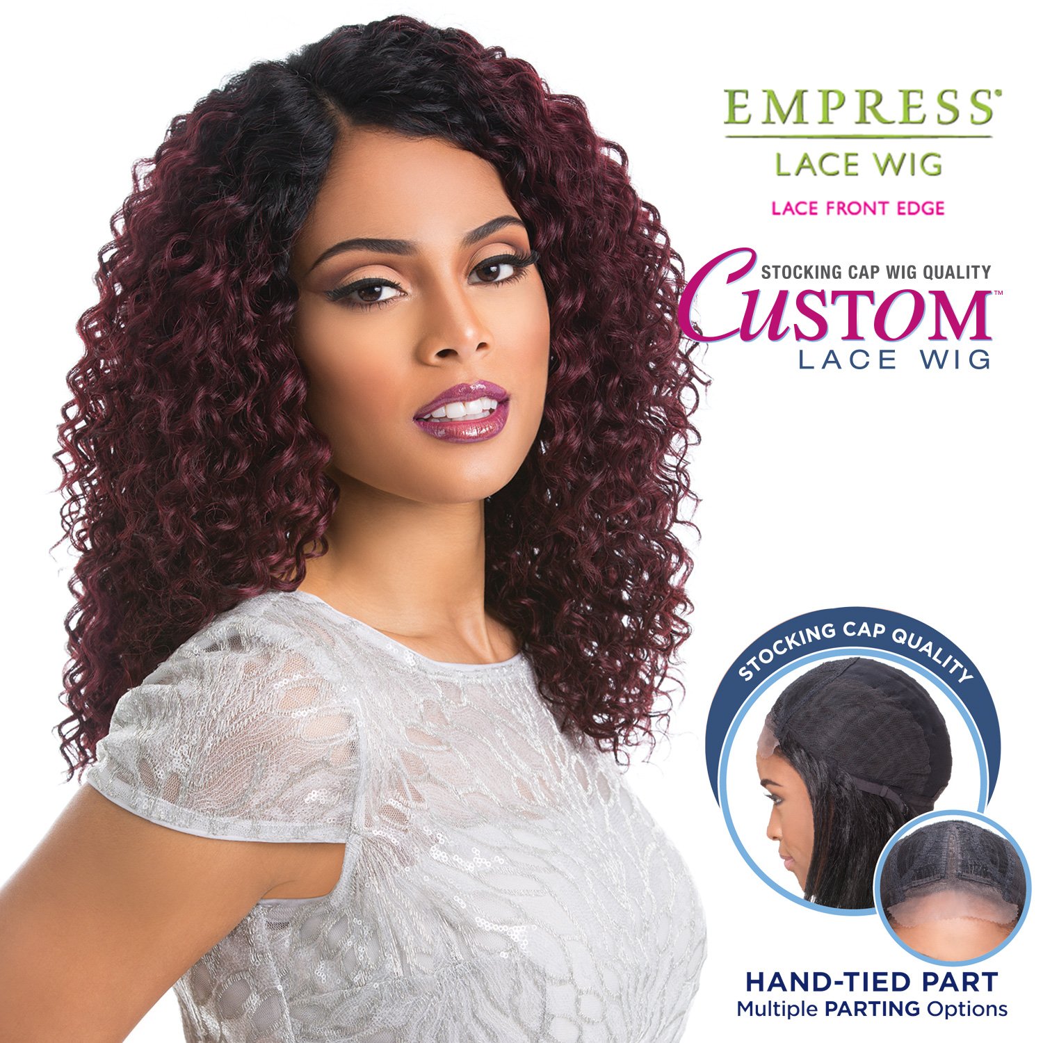 Sensationnel Synthetic Lace Front Wig Empress Edge Custom