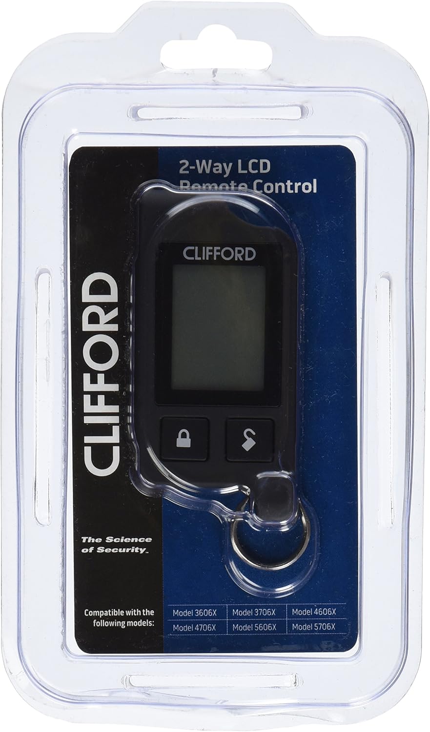 Clifford 7756x 2 Way Lcd Remote Control Electronics Clifford 7756x 2 Way Lcd Remote Control Electronics