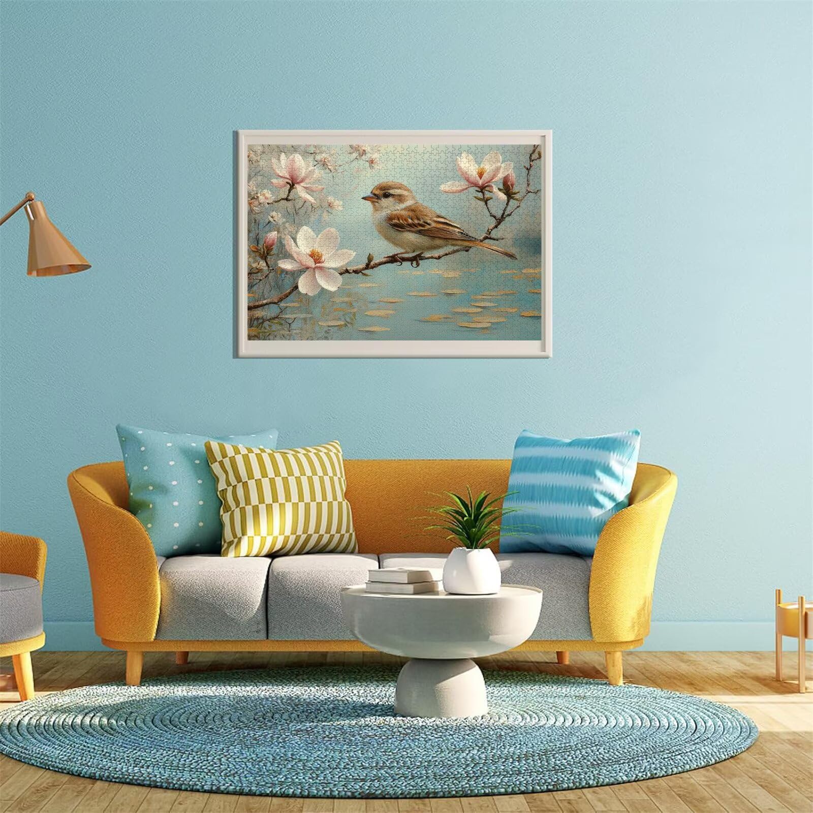 Puzzle Erwachsene 2000 Teile Vogel Blume Educa Jigsaw für Kinder ab 8 Jahren Mädchen Jungen, Erwachsene Impossible Klassische Puzzles Schwer, Anspruchsvoll Spielspaß, Als Geschenke 70x99cm t-752