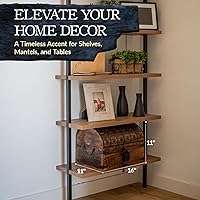 Vista 3 de Nautical Cove Cofre del tesoro pirata hecho a mano para premios infantiles y aula con cerradura y llaves de esqueleto, caja de almacenamiento