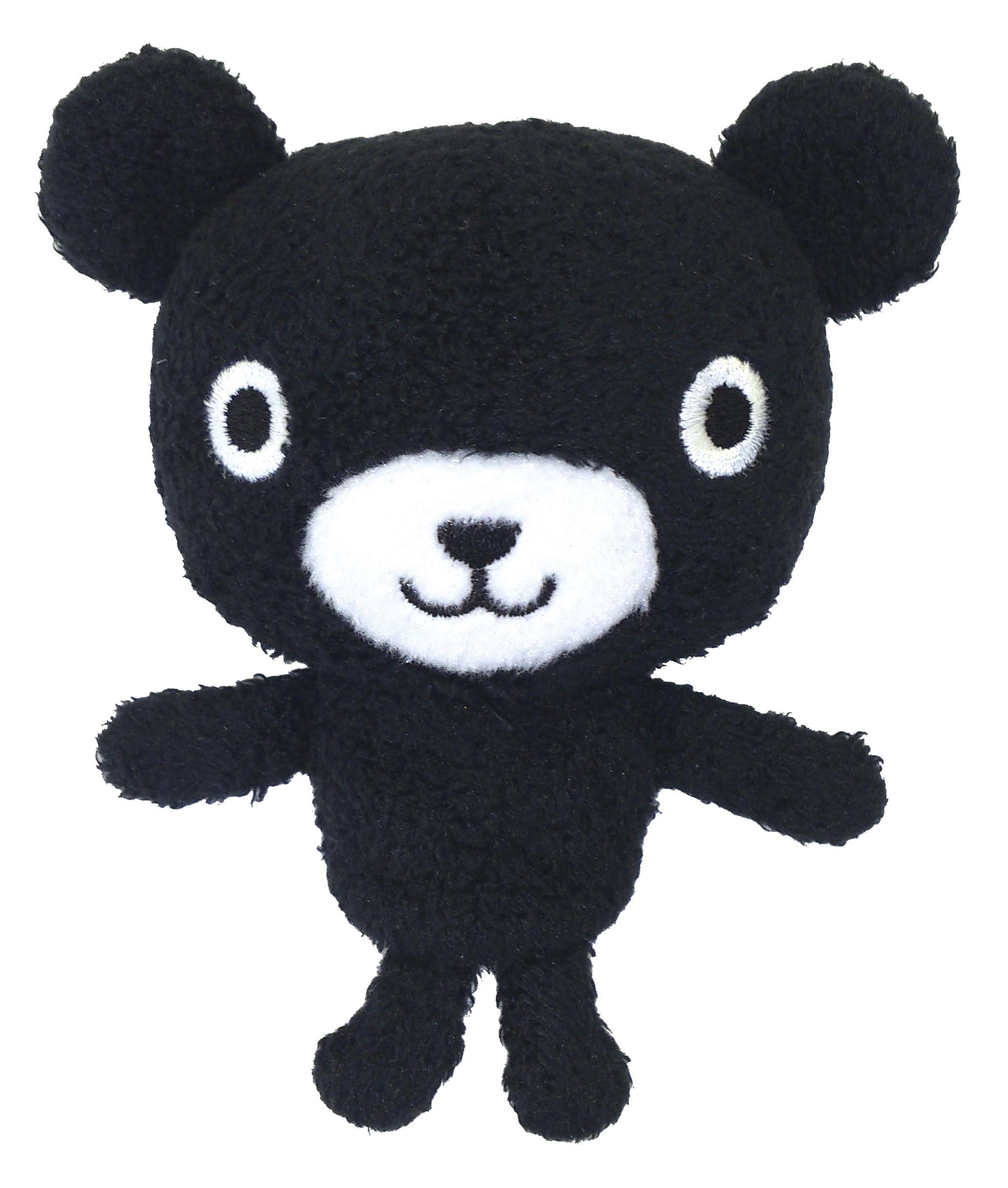 アーティストベア　くまくろ。　黒くまくん　作家ぬいぐるみ Amazon.co.jp: いつもいっしょくろくまくん ゆびにんぎょう : おもちゃ