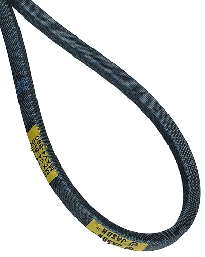 Jason Industrial MXV4-890 Super Duty - Cinturón para césped y jardín, goma sintética, 89.0 pulgadas de largo, 0.5 pulgadas de ancho, 0.31 pulgadas