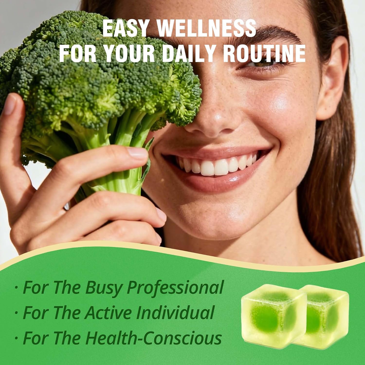 Liposomal Sulforaphane Supplement 450mg | Broccoli Sprout & Seed Extracts, Glucoraphanin, Myrosinase, Glutathione & Sunflower Lecithin | Antioxidant Detox & Cellular Health | Sugar-Free, 60 Gummies - Image 6