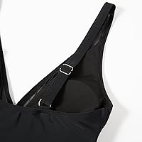 Vista 6 de SUUKSESS Traje de baño sexy de malla con control de abdomen para mujer