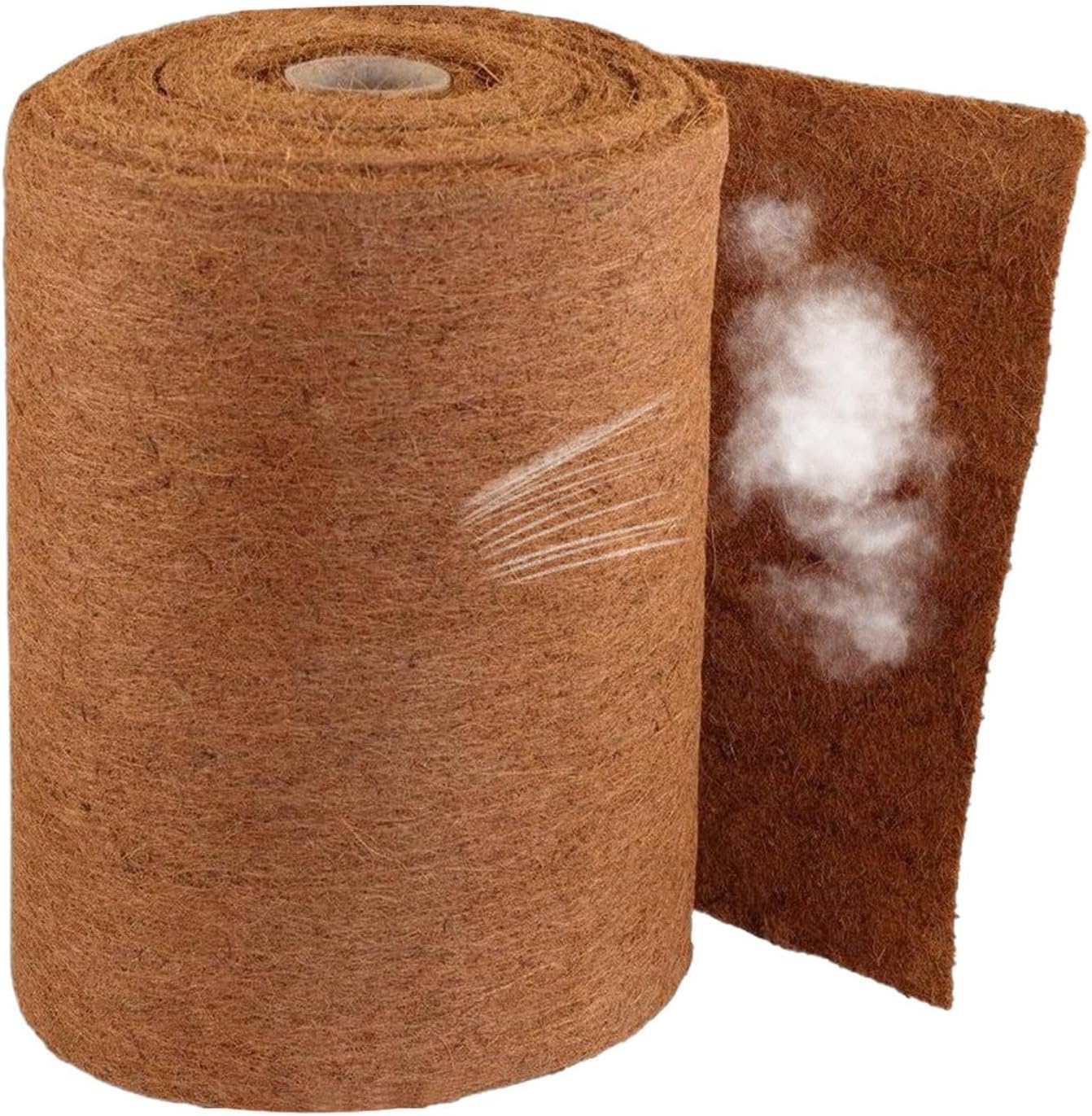 Tough Reptile Carpet Roll - Recyclable Bedding Sheet | 100% Husk Liner for Lizard, Tortoise Cage, Frog Habitat, Snake Terrarium, Outdoor Porch, Planting Base, Landscape Supply Set