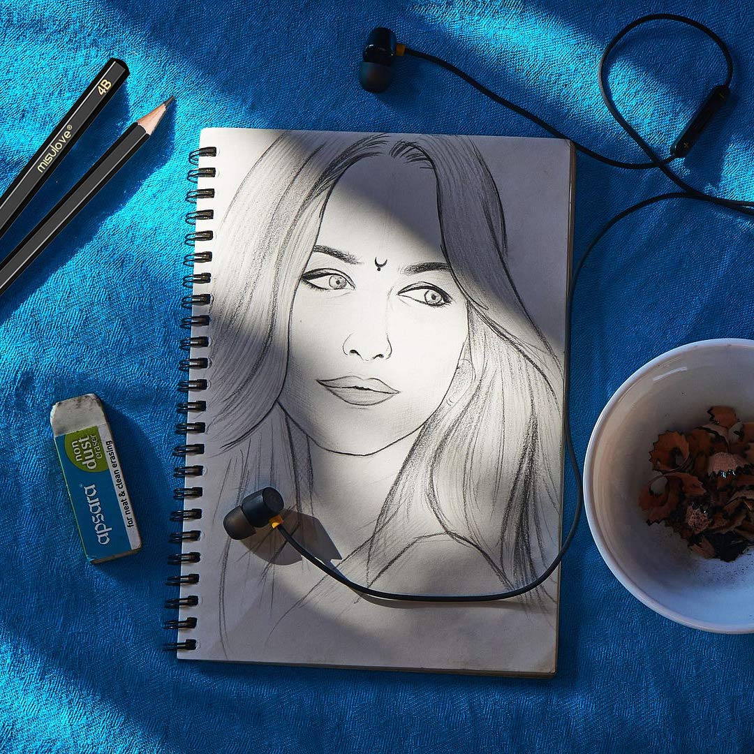 MISULOVE Professional Drawing Sketching Pencil Set 12 Pack Art