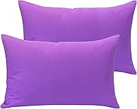 Vista 8 de NTBAY Juego de 2 fundas de almohada con cremallera para niños pequeños, fundas de almohada de microfibra cepillada 100% de 13x18 pulgadas, súper