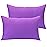 NTBAY Microfiber Toddler Pillowcases with Envelope Closure, 2 Pack 100% Brushed Microfiber Super Soft Travel Kids Nursery Pillow Cases, 14x20 Fits Pillows Sized 12x16 13x18 14x19, Purple