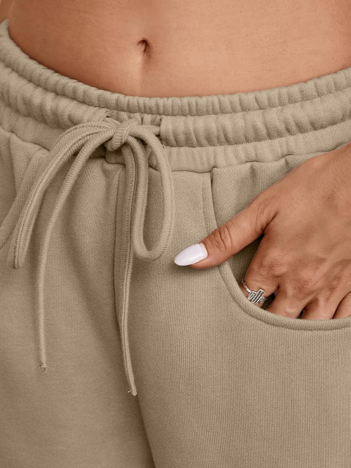 Trendy Queen Barrel Sweatpants Womens Wide Leg Pants Baggy Palazzo Lounge Comfy Flowy Pants Teen Girls Fall Clothes Outfits - Image 6