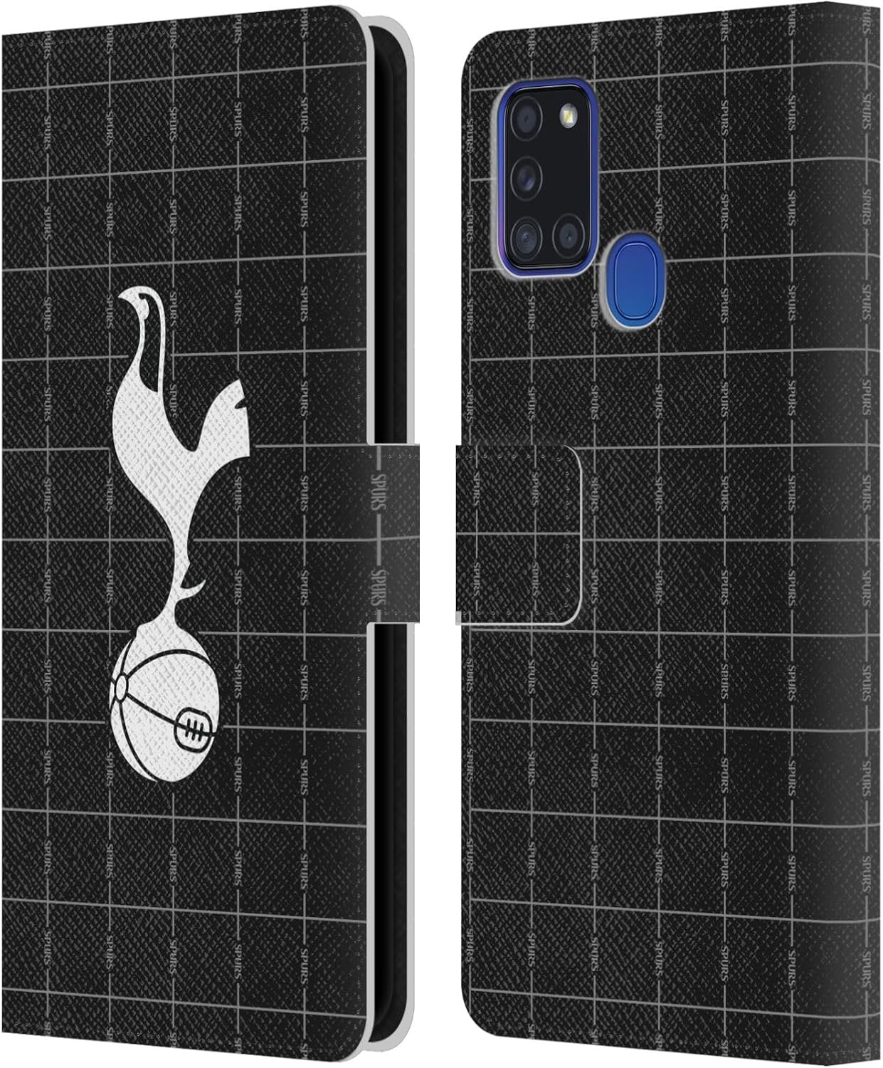 Head Case Designs Officially Licensed Tottenham Hotspur F.C. Away 2025/26 Badge Kit Leather Wallet Case Compatible with Samsung Galaxy A21s (2020)