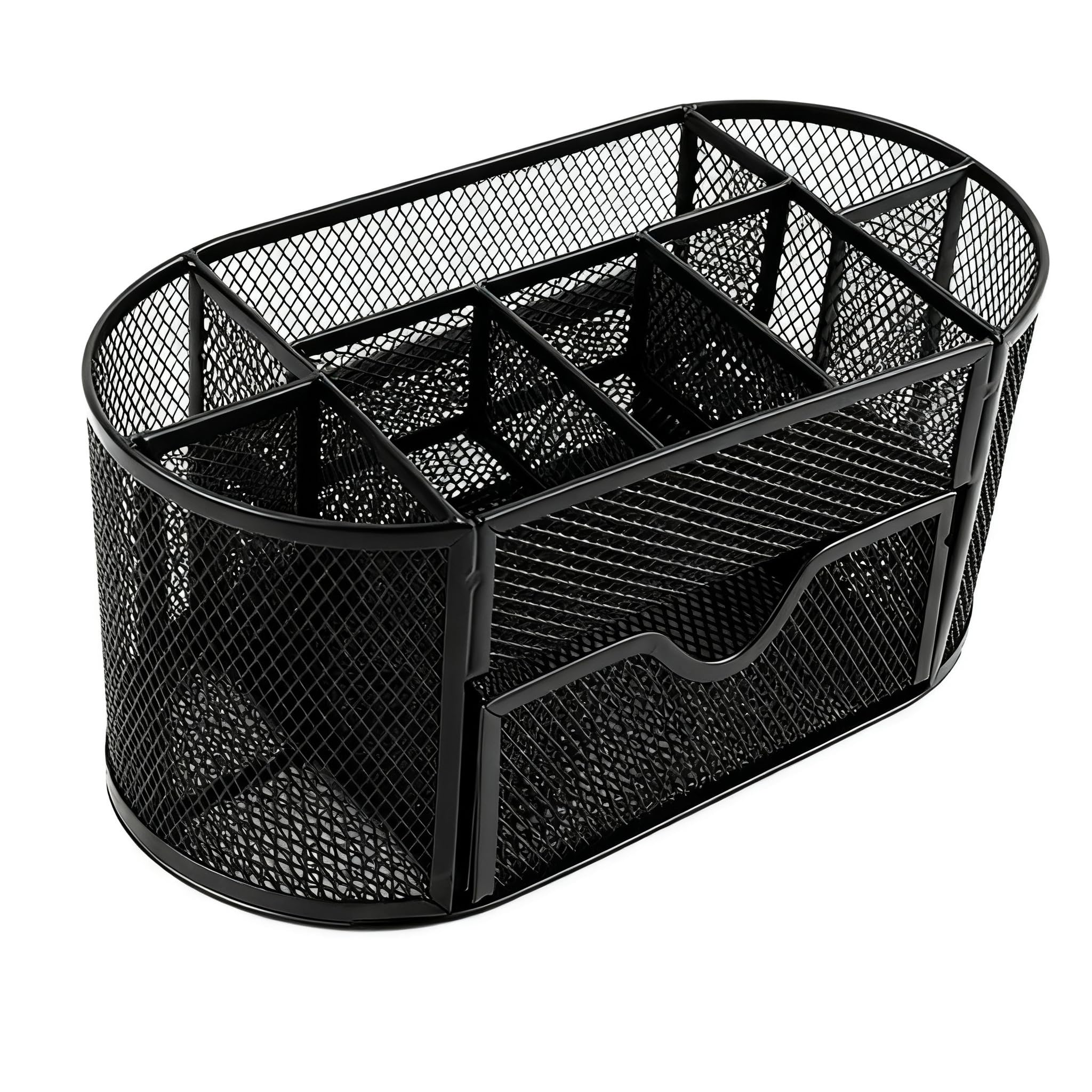 Quilstm Keeps Desk Organized Large Capacity Pen Cup Mesh Pencil Holder Desk