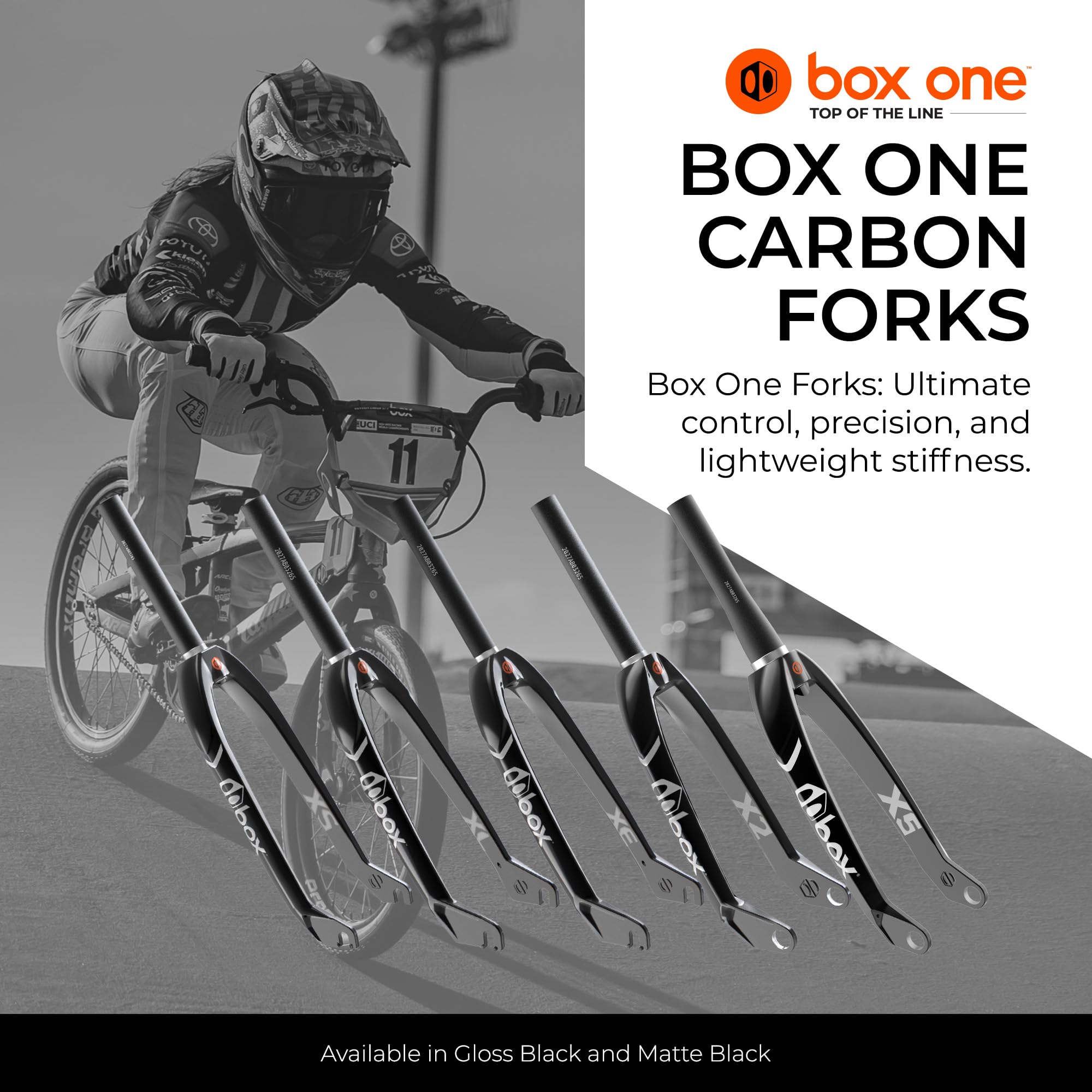 Amazon | Box One XL Pro Lite カーボン BMX フォーク 20インチ バイク