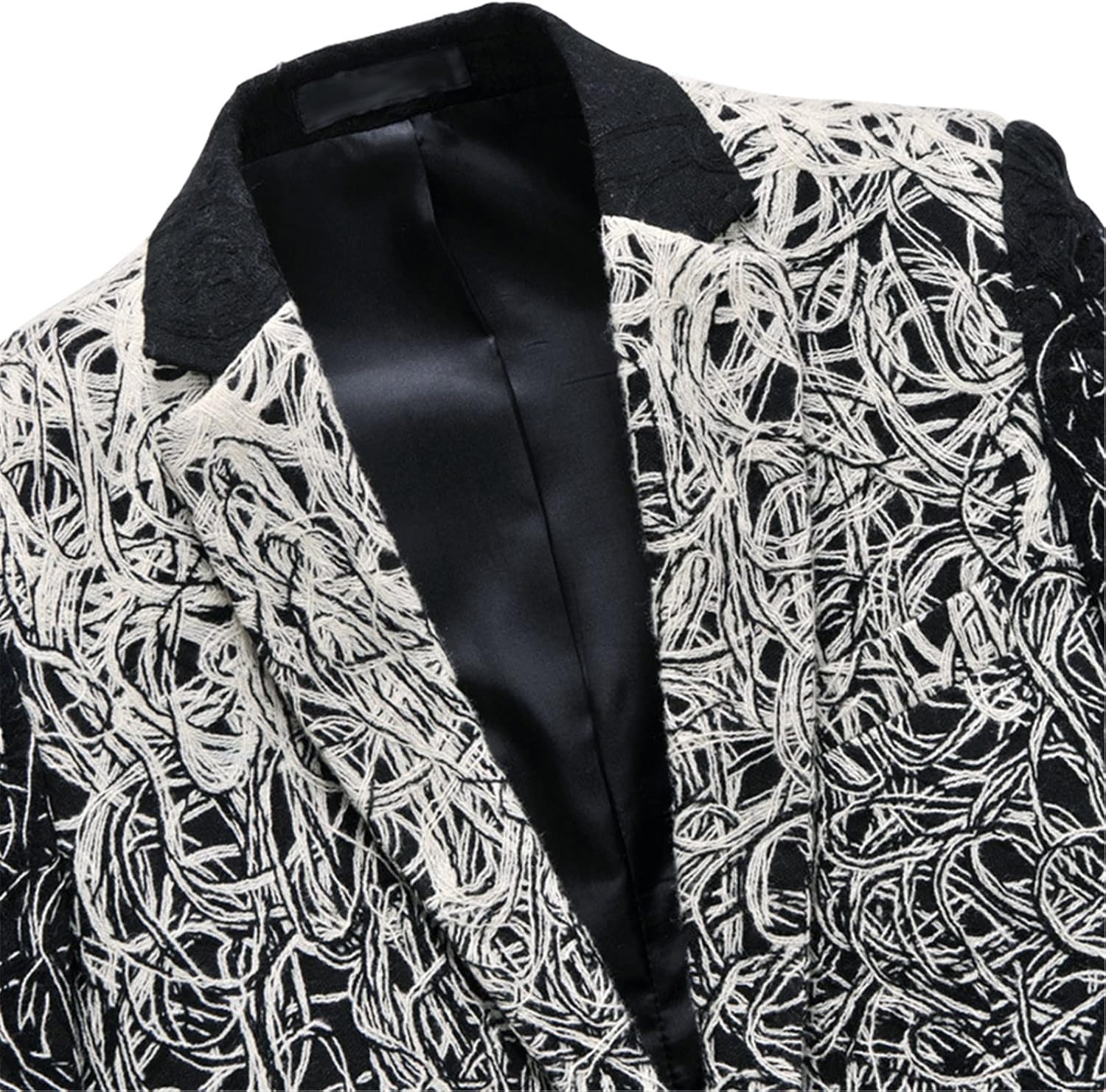 Men Blazer Casual Fashion Suit Jacket Classic Wedding Party Dress Blazer Plus Size