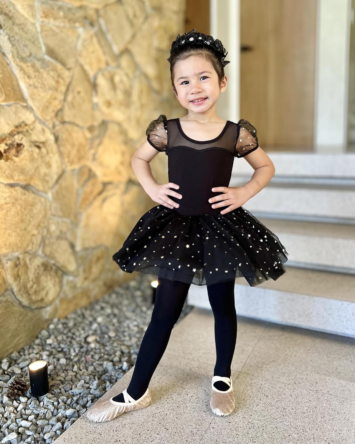 Stelle Girls Ballet Dance Students School Footed Tight (Toddler/Little Kid/Big Kid) - Image 3