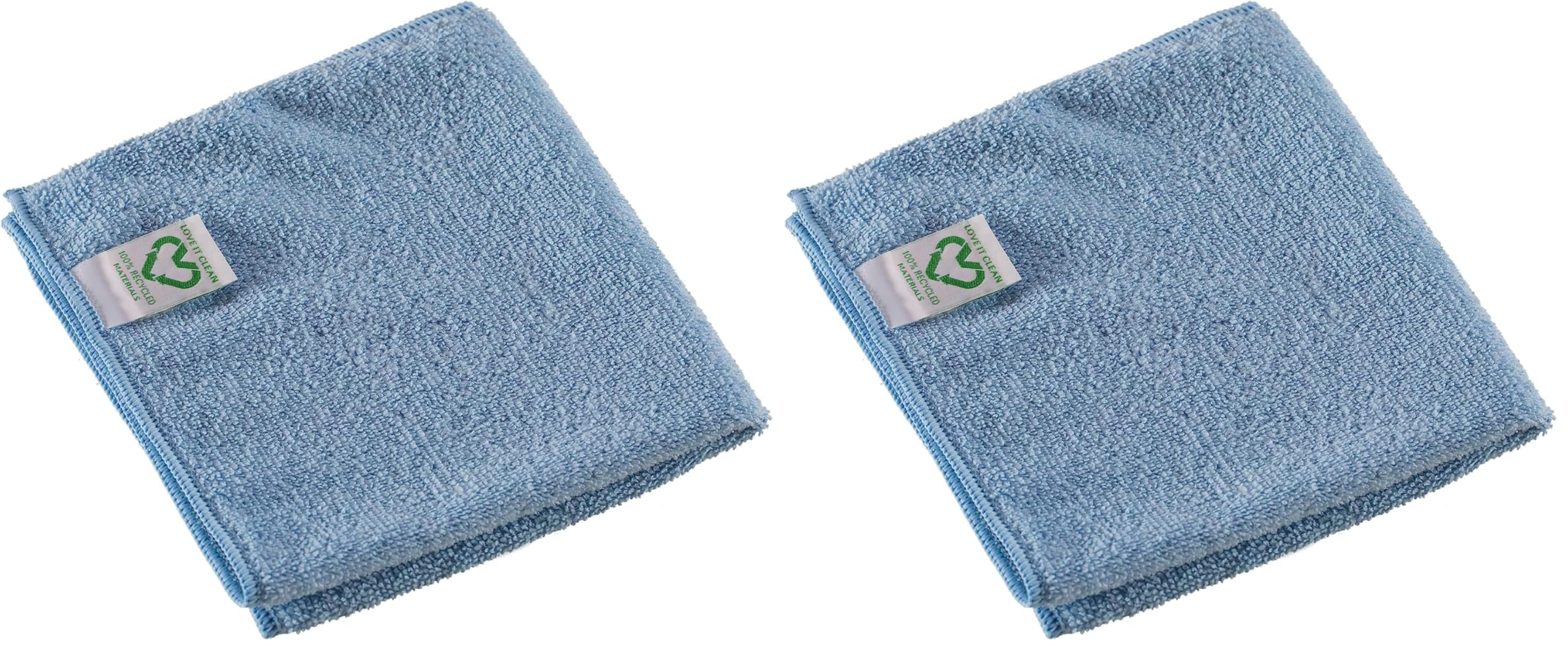 Chiffon r-Microtuff Swift Vileda Professional microfibre recyclée bleue x10