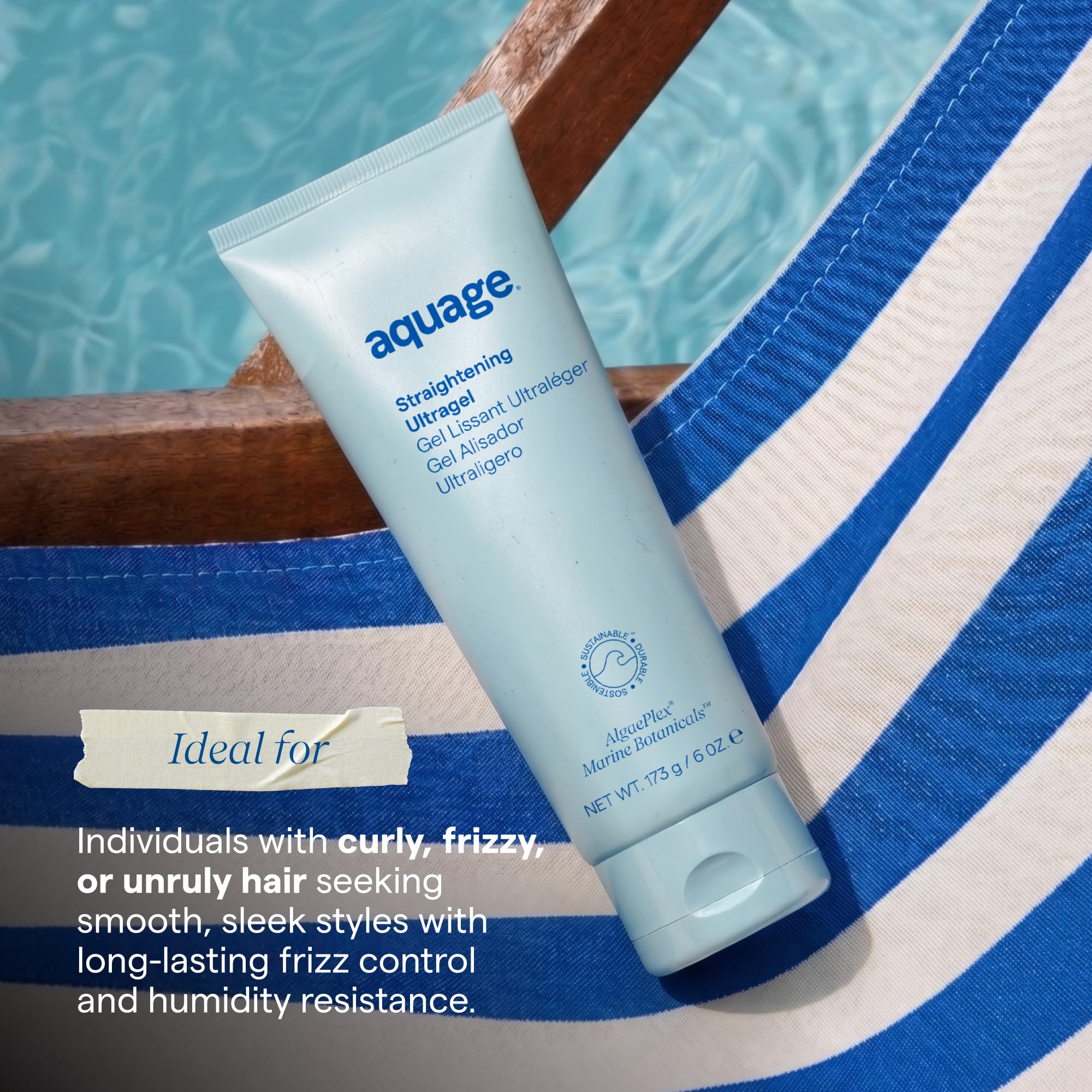 Aquage Straightening Ultragel Hair Smoothing Gel