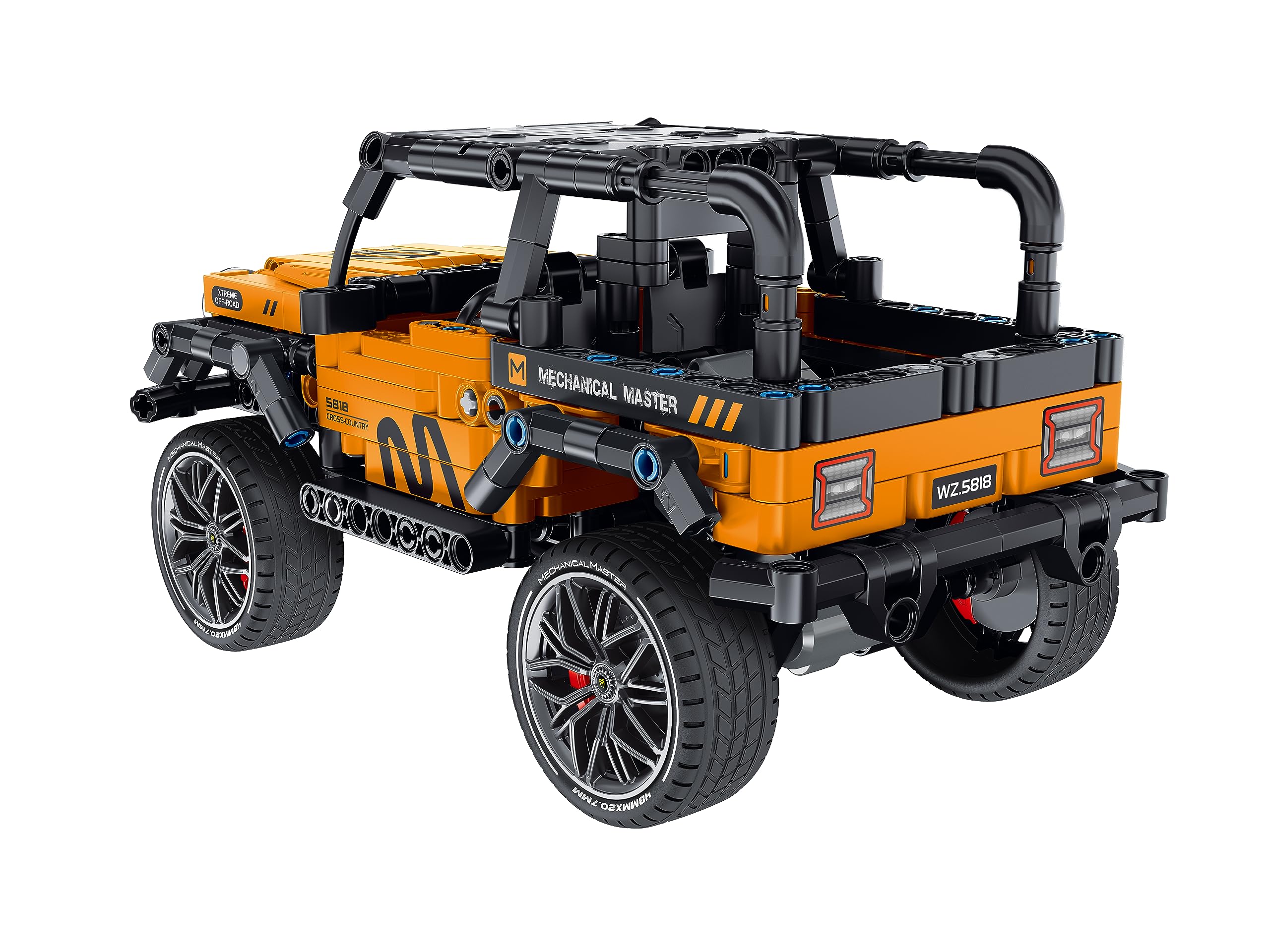 iM.Master 434-Piece Pull-Off Road Vehicle Orange, 2,400.6 cubic centimeters - Image 3
