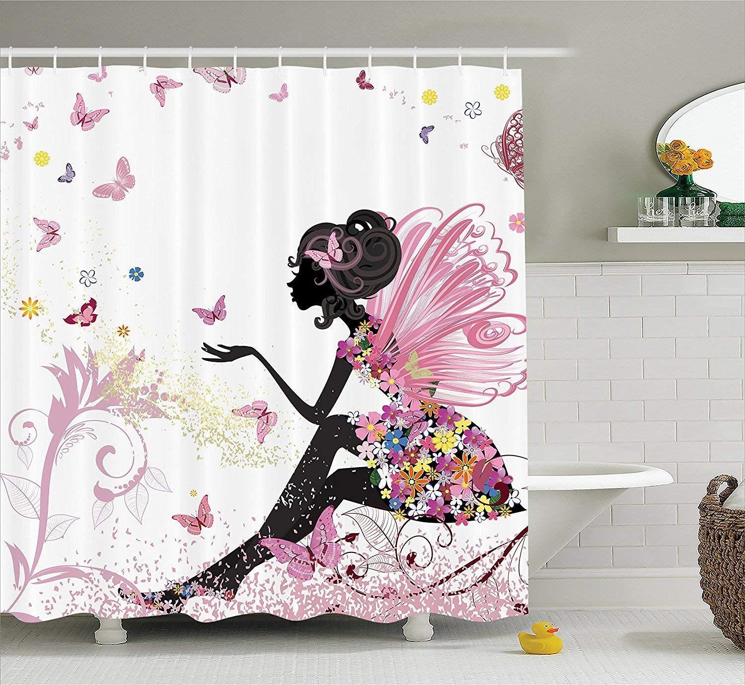 Cute Girly Shower Curtains Curtains & Drapes 2023