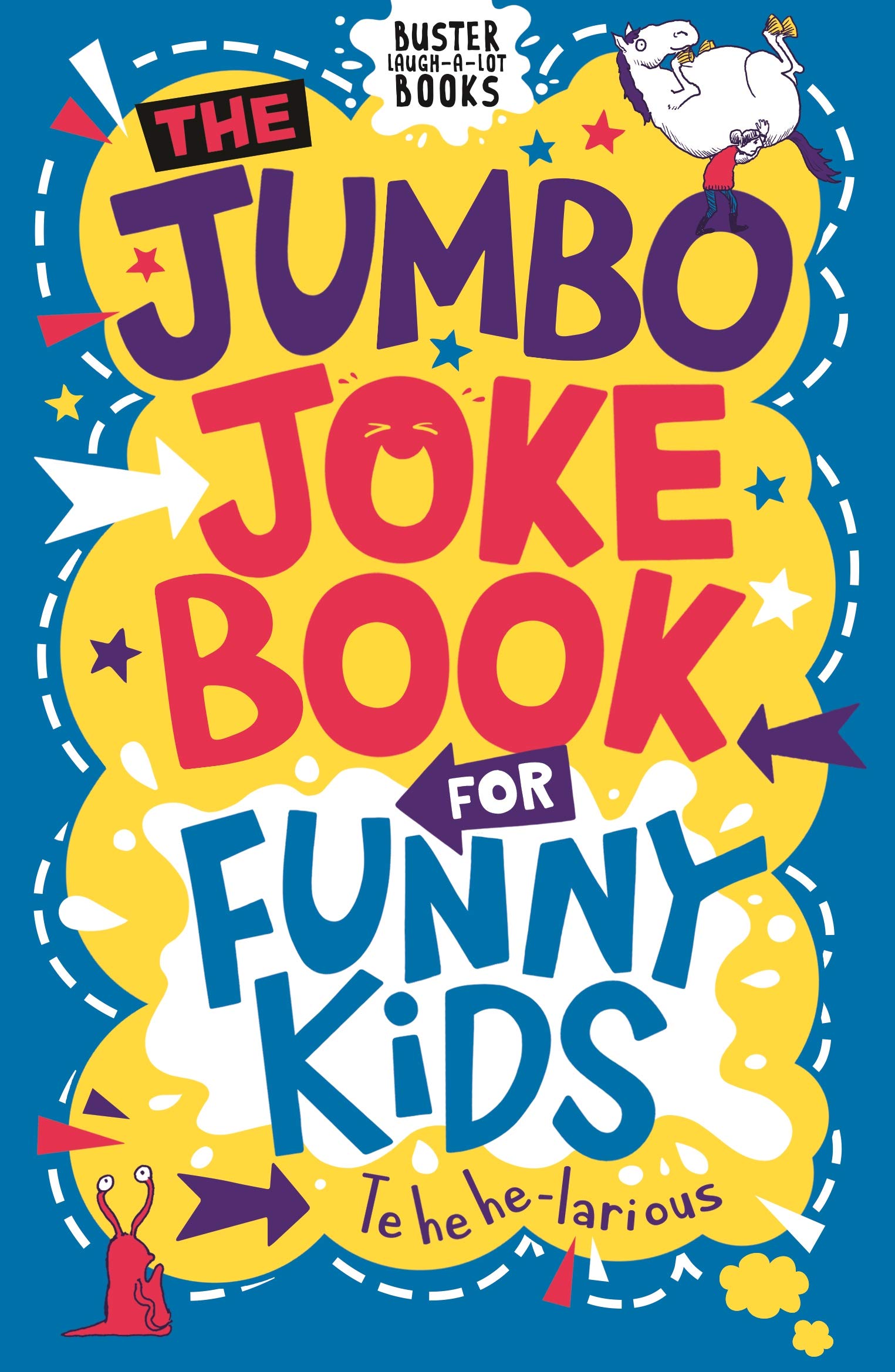 The Jumbo Joke Book for Funny Kids (Buster Laugh-a-lot Books, 4)-Andrew Pinde