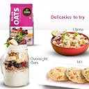 DiSano Rolled Oats (Jumbo) 1kg, High Fibre Breakfast, Wholegrain, For Weight Management, Preservative Free, Source of Protein gallery image