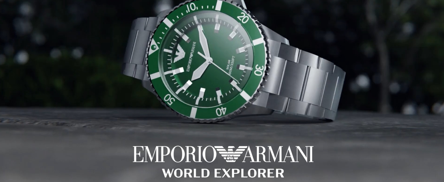 Amazon.com: Emporio Armani Men's Chronograph Silver and Gold Two