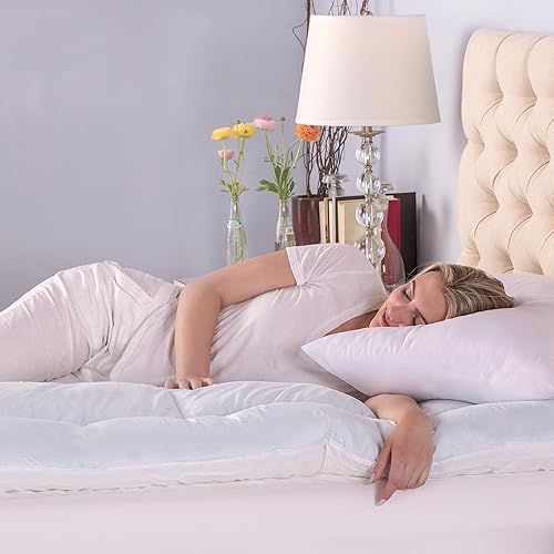 Miniatura 6 de Biopedic Memory Cloud - Espuma viscoelástica y fibra con infusión de gel, matrimonial, color blanco