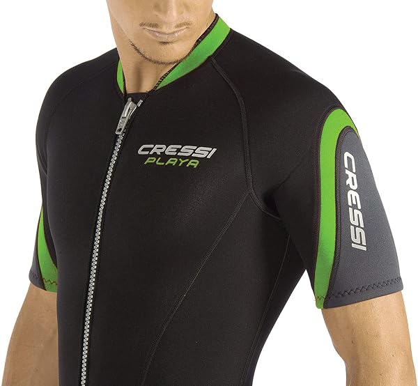CRESSI Playa Man Wetsuit 2.5 mm, Muta Shorty in Neoprene High Stretch Uomo - 4
