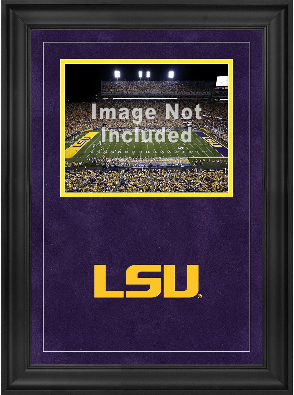 LSU Tigers Deluxe 8" x 10" Horizontal Photograph Frame with Team Logo - College Other Display Cases