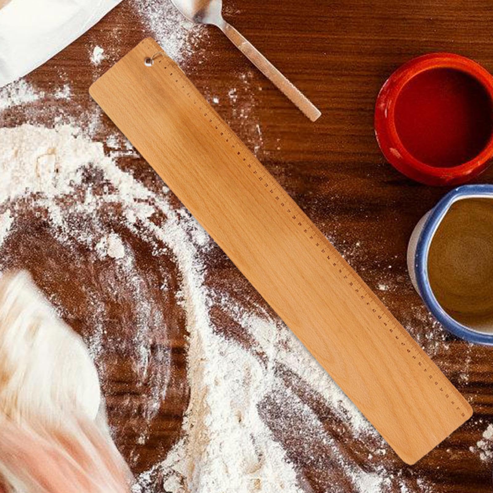Pelle à Pâte En Bois - Outil De Transfert Pour Boulangerie, 38 Cm, Accessoire Pâtisserie