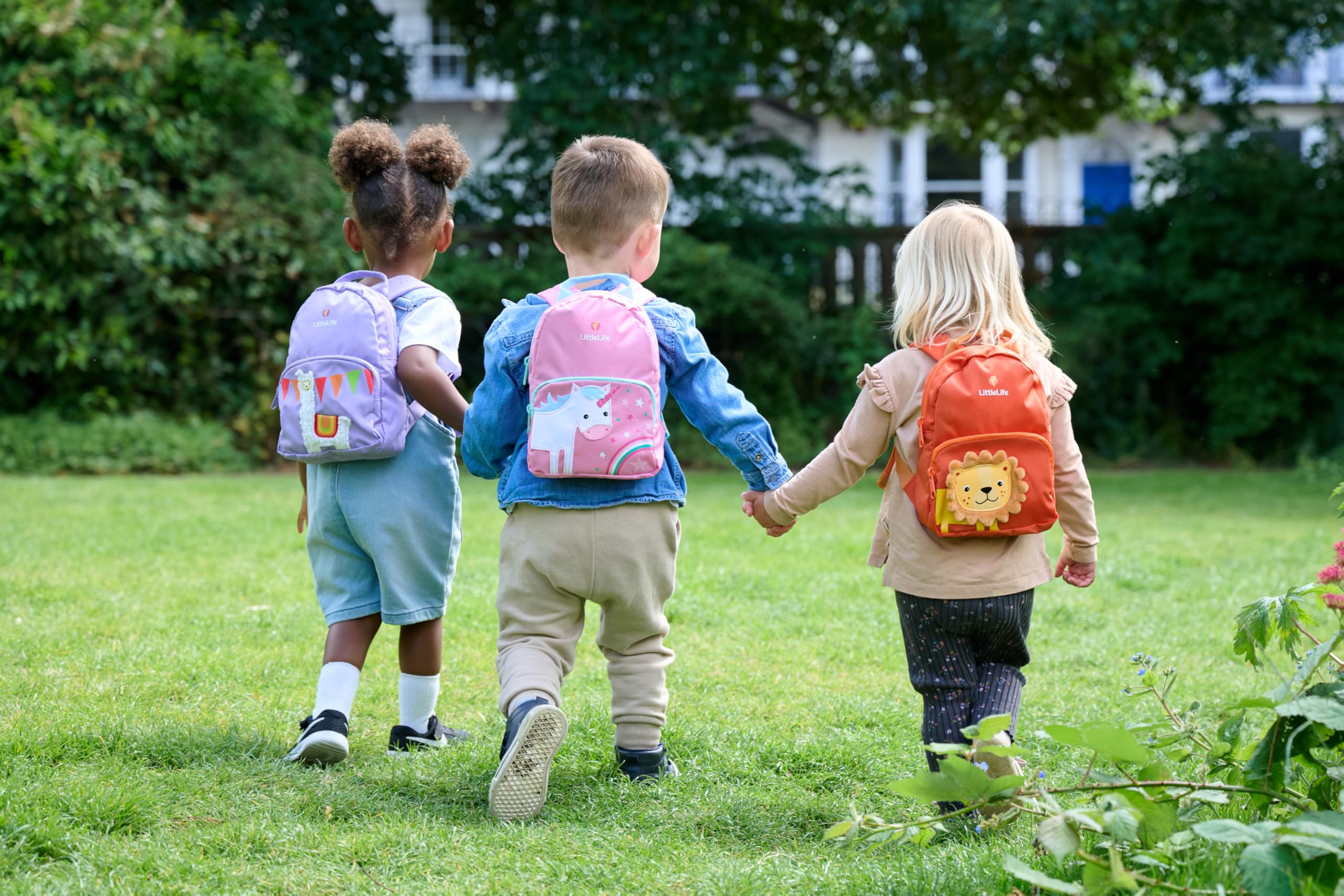 LittleLife Przyjazne twarze zwierzę maluch plecak z bezpiecznym wodzem