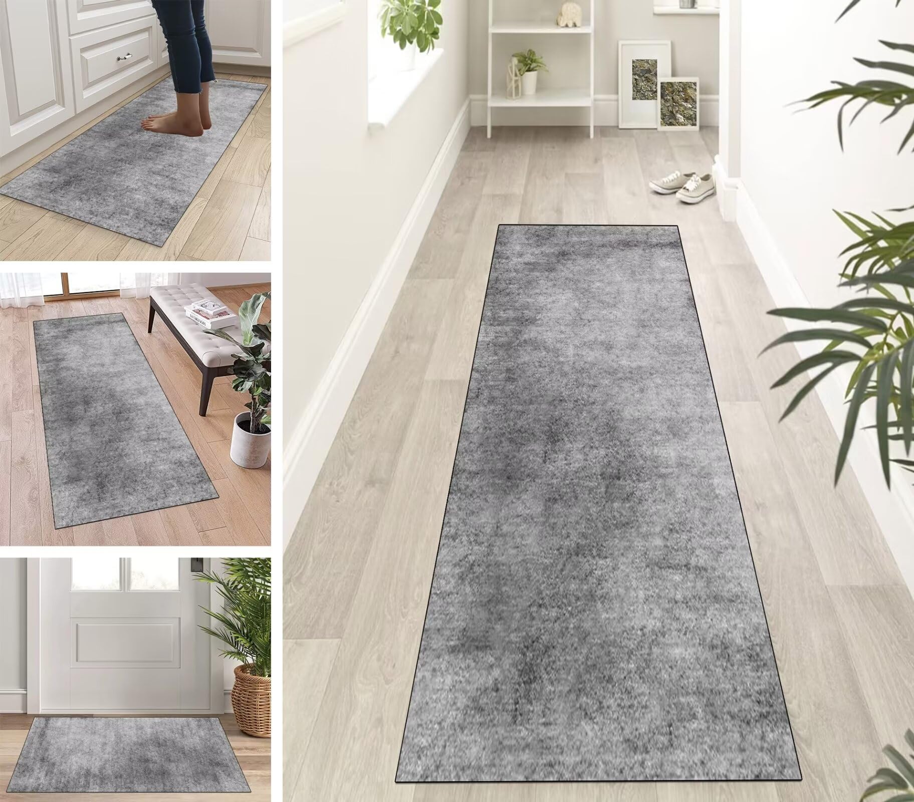 Tapis de couloir au mètre sur mesure pour chambre et salle à manger