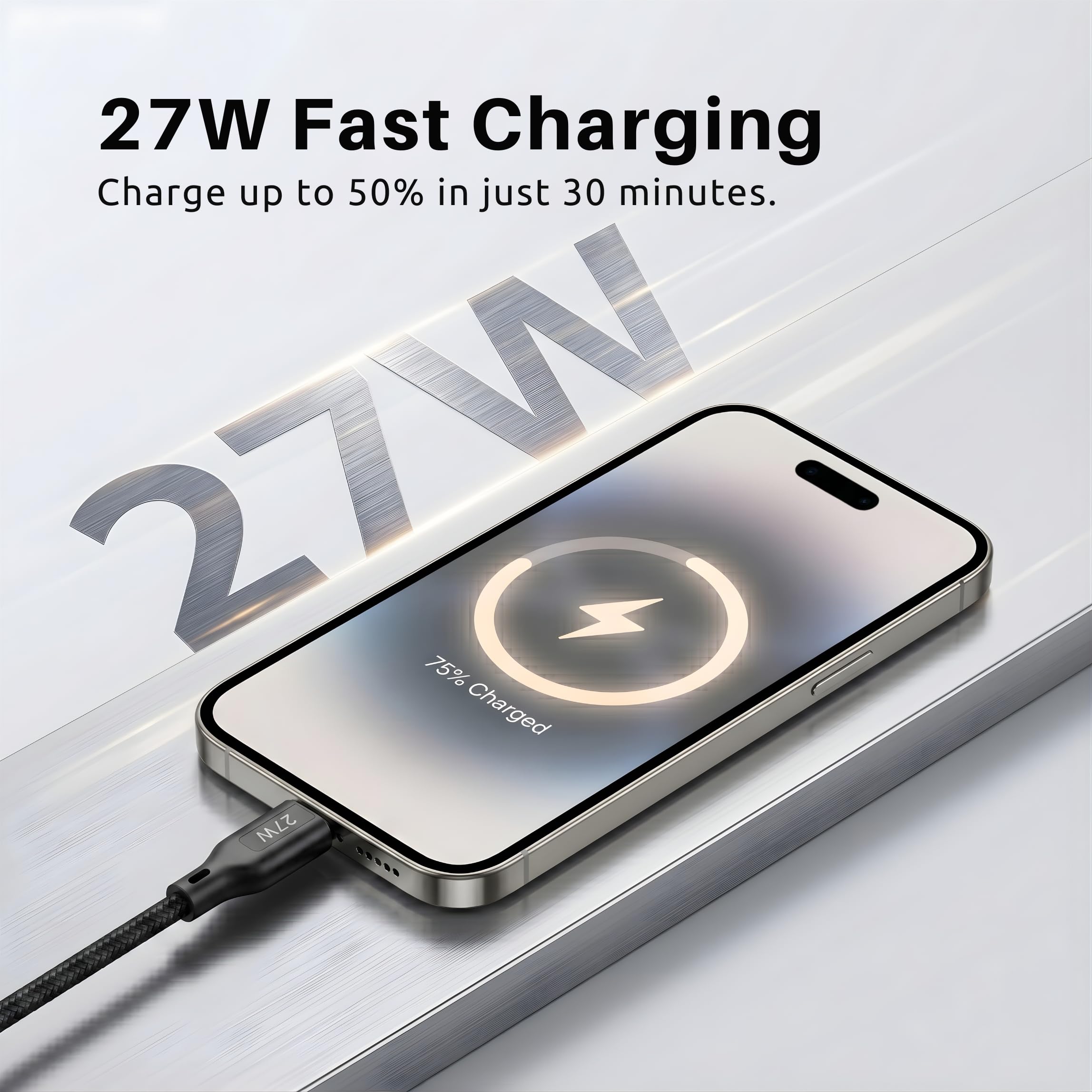 Philips USB-C to Lightning Cable - 1m -3
