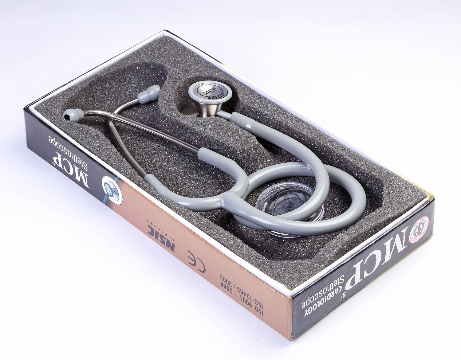 MCP Cardiology Stethoscope Adult (Grey)-picture-28