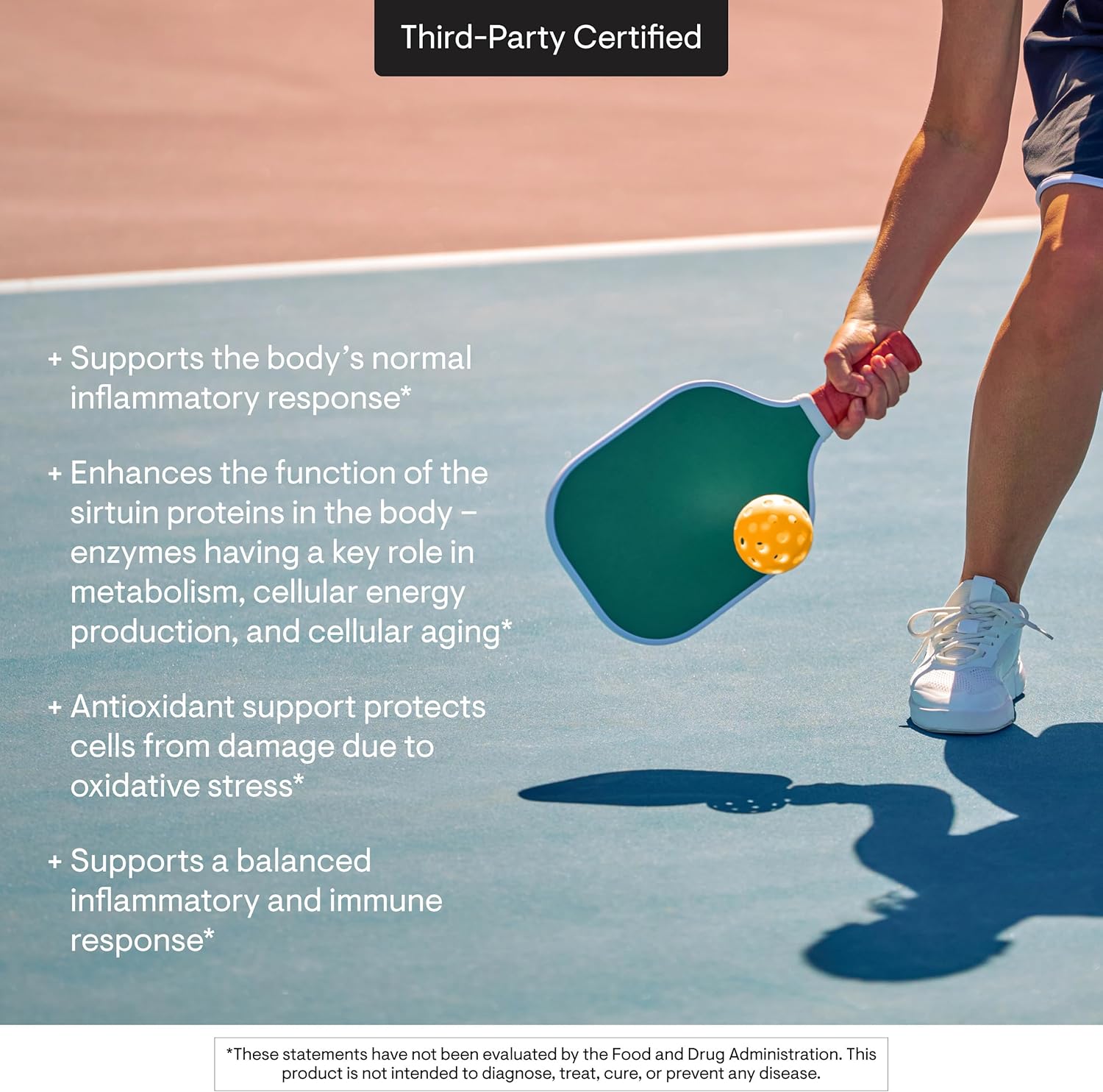 THORNE - Resveratrol Complex (formerly PolyResveratrol-SR) - Supports Healthy Aging* - Trans-Resveratrol Supplement with Green Tea, Quercetin & Curcumin Phytosome - Third-Party Certified - 60 Capsules - Image 6