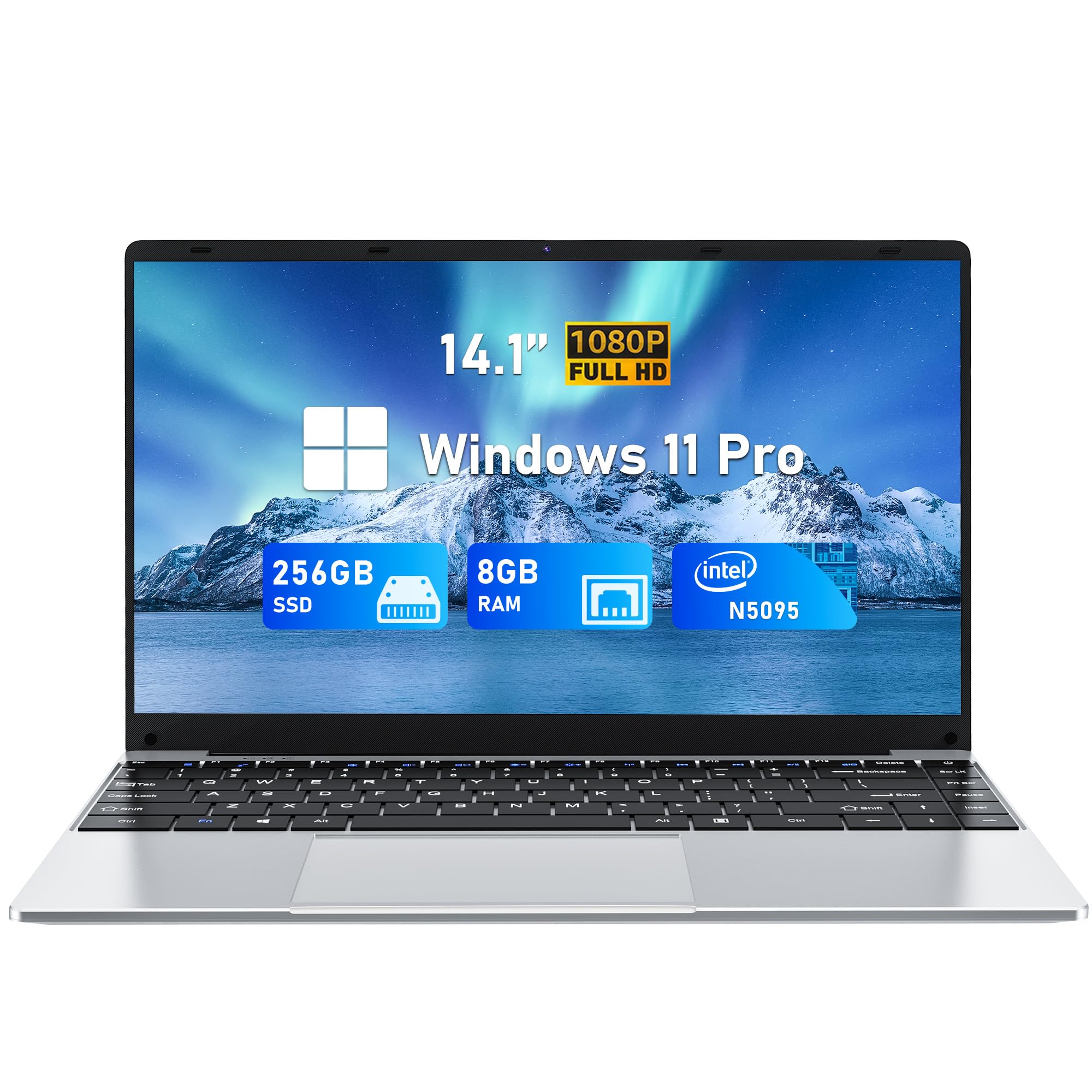 NIAKUN 15.6 inch Windows 11 Pro Laptop