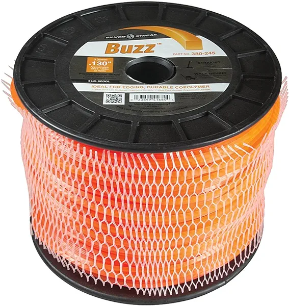 Stens Silver Streak Buzz Trimmer Line, 130 5 lb. Spool, ea, 1