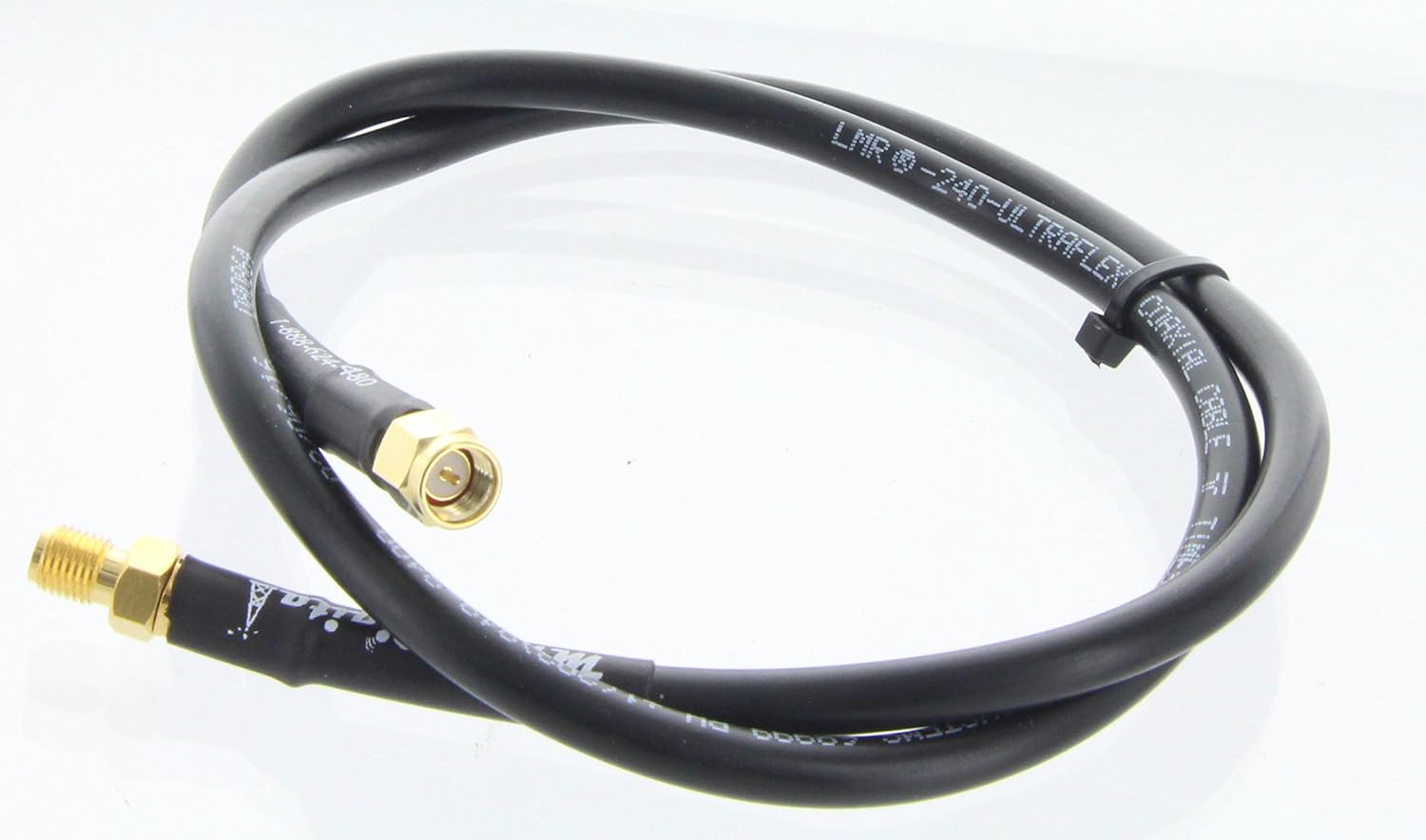 MPD Digital Genuine LMR240 Ultraflex Cable with SMA Male Connectors (3 Feet)