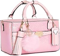 Vista 9 de CRS Cross Rink Side Tote. Ice Skating Accessory Bag-Figure Skating, Roller, Inline Skaters, Dance, Cheer.Organizes Guards Water Bottle Phone