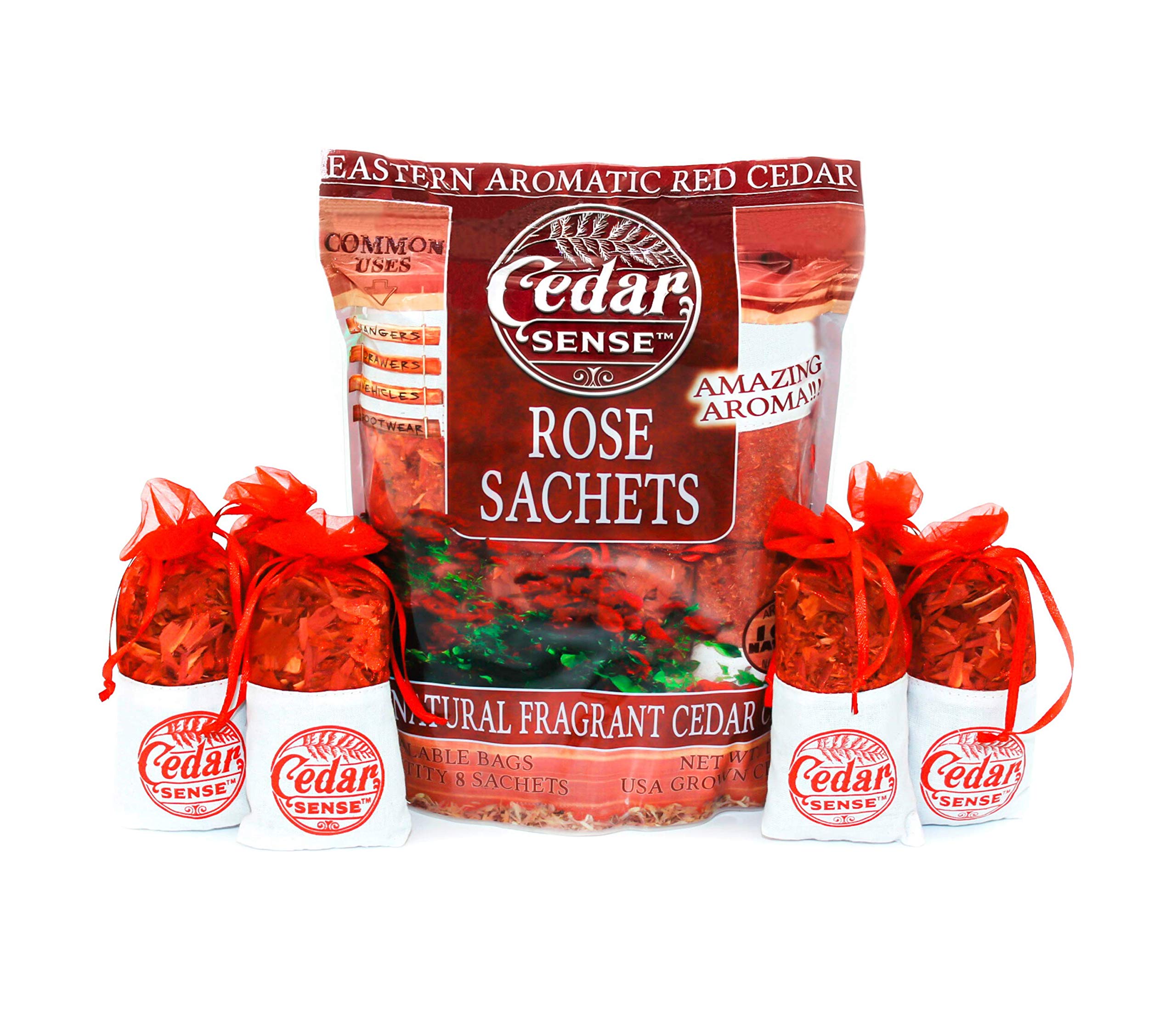 Cedar Sachets (Rose)