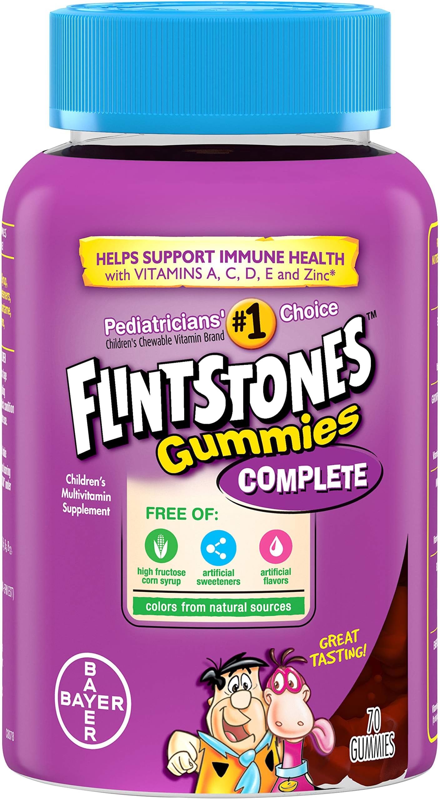 Flintstones Children's Complete Multivitamin Gummies, 70 Count
