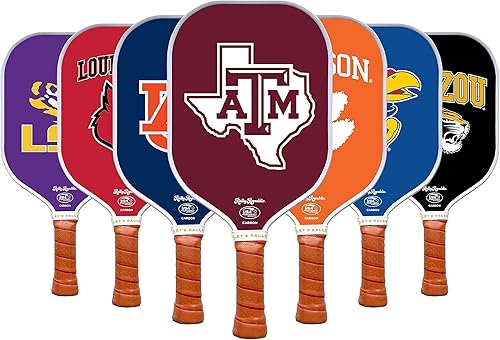 Miniatura 17 de Raqueta de pickleball colegial oficialmente licenciada - Raqueta aprobada por la Asociación de Pickleball de EE. UU. - Núcleo de nido de abeja